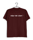 2 TV SERIES HOW YOU DOIN Custom Printed Graphic Design T-Shirt for Men